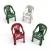 Green Stuff World Plastic Chairs 1:35 – 4 db 3D nyomtatott resin szék diorámákhoz