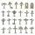 Green Stuff World Trench Wooden Crosses 1:48-1:35