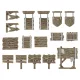 Green Stuff World Wood Signs 1:48-1:35