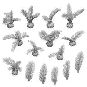 Green Stuff World Small Palms 1:48-1:35