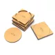 Green Stuff World MDF Round to square base adapter 50mm