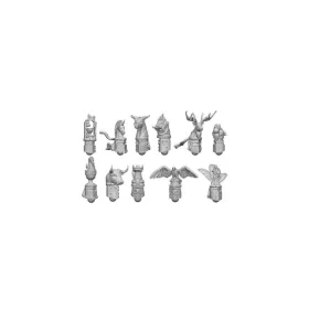 Green Stuff World Old World Knight Helmets 1:48