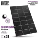 Green Stuff World Rectangular Magnetic Sheet SELF-ADHESIVE 40x60mm – öntapadós téglalap alakú mágneslap modellezéshez