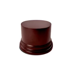 Green Stuff World Round Block Plinth 6.5 cm - Hazelnut Brown