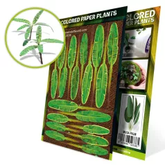 Green Stuff World Colored Paper Plants - Musa Trees