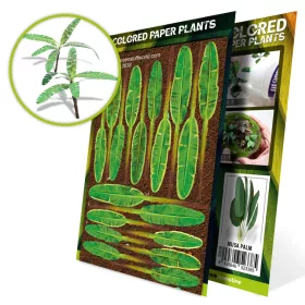 Green Stuff World Colored Paper Plants - Musa Trees