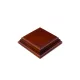 Green Stuff World Square Wood display bases 4x4 cm - Hazelnut
