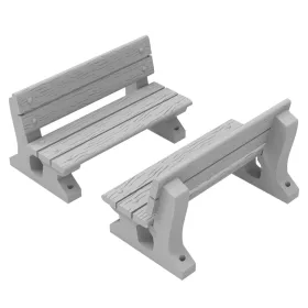 Green Stuff World Park benches 1:48