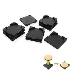 Green Stuff World Plastic round to square base adapter 40mm