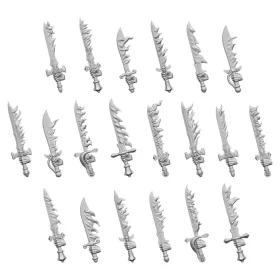Green Stuff World Fire Swords 1:48