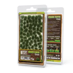 Green Stuff World Static Grass Tufts 12 mm - Dark Green
