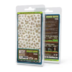 Green Stuff World Static Grass Tufts 2 mm - Winter White
