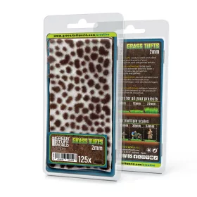 Green Stuff World Static Grass Tufts 2 mm - Burnt Brown