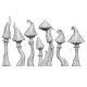 Green Stuff World Goblin Mushrooms XL 1:48-1:35