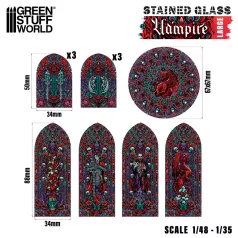 Green Stuff World Vampire Stained Glass - Large