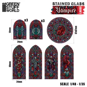 Green Stuff World Vampire Stained Glass - Large