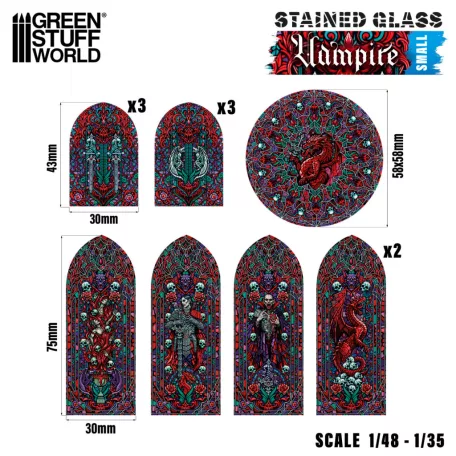 Green Stuff World Vampire Stained Glass - Small
