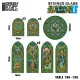 Green Stuff World Elven Stained Glass - Small