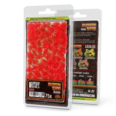 Green Stuff World Blossom Tufts - 6mm - Red Flowers