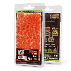 Green Stuff World Blossom Tufts - 6mm - Orange Flowers