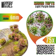   Green Stuff World Shrub Tufts 6mm self-adhesive - Light Purple