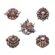 Green Stuff World Blood God Bucklers 1:48