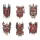 Green Stuff World Chaos Chosen Tower Shields 1:48