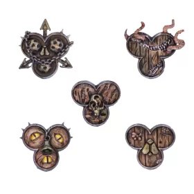 Green Stuff World Plague God Bucklers 1:48