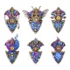 Green Stuff World God of Change Tower Shields 1:48