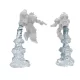 Green Stuff World Modular Clear Ring Smoke Trails for Jump Packs 1:48