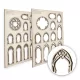 Green Stuff World Elven Miniature Windows - Small