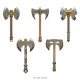 Green Stuff World Two Handed Dwarf Axes 1:48