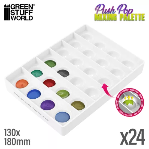 Gree Stuff World Push Pop Mixing Palette – Szilikon Keverőpaletta