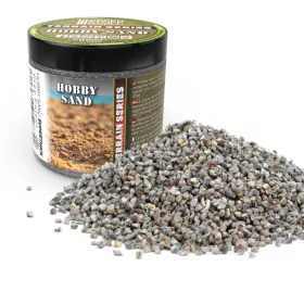   Green Stuff World Extra Thick Hobby Sand 200ml DARK GREY – extra durva sötétszürke modellező homok