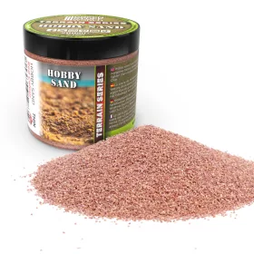   Green Stuff World Thin Hobby Sand 200ml RED – finom vörös modellező homok