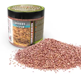   Green Stuff World Thick Hobby Sand 200ml RED – durva vörös modellező homok