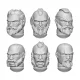 Green Stuff World DakkaDakka - Norsemen Heads 1:48