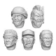 Green Stuff World DakkaDakka - Jungle Commando Heads 1:48