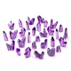 Green Stuff World Purple Resin Crystals - Medium