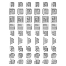   Green Stuff World Mecha Detail Parts - Control Panel Accessories