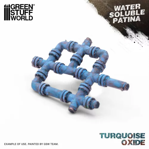 Green Stuff World Water soluble patina TURQUOISE OXIDE 60ml