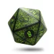 Green Stuff World Squishy D20 Dice - GOBLIN Stresszlabda
