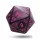 Green Stuff World Squishy D20 Dice - UNICORN Stresszlabda
