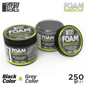   Green Stuff World Foam Primer and Coat Grey 250g – szürke rugalmas habalapozó és bevonat