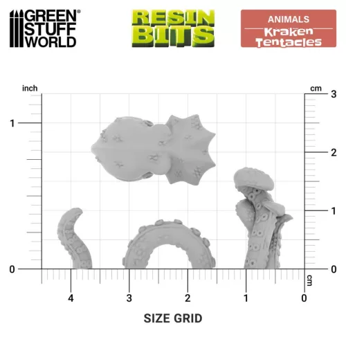 Green Stuff World Kraken Tentacles – krakencsápok