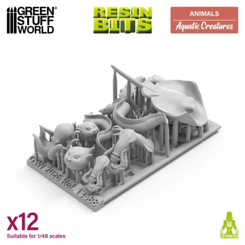 Green Stuff World Aquatic Creatures – vízi állatok