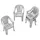 Green Stuff World Plastic Chairs 1:48
