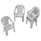 Green Stuff World Plastic Chairs 1:48