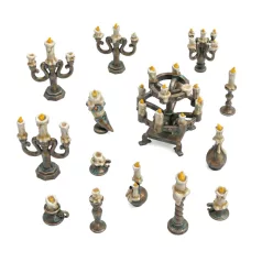 Green Stuff World Candle holdersź?? 1:48-1:35