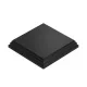 Green Stuff World Square Wood display bases 10x10 cm - Black